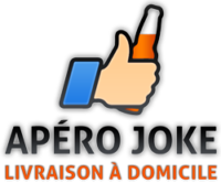 Logo Apéro Joke - Livraison de boissons, alcools et apéritifs à domicile
